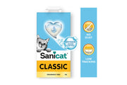 Sanicat Classic Lettiera Minerale Assorbente Senza Profumo Per Gatti 10L-5