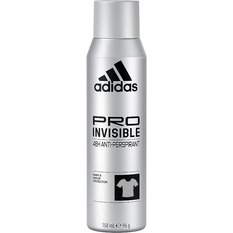 Adidas Pro Invisible Deodorante Spray Antitraspirante Uomo 48H 150ml-2