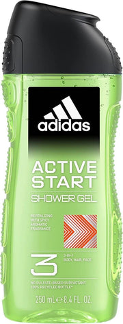 Adidas Active Start Gel Doccia Bagnoschiuma 3in1 250ml-2