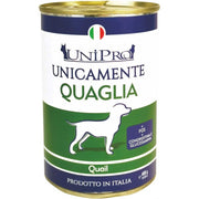 Unipro Unicamente Quaglia Cibo Umido Cani Adulti Barattolo 400g-2