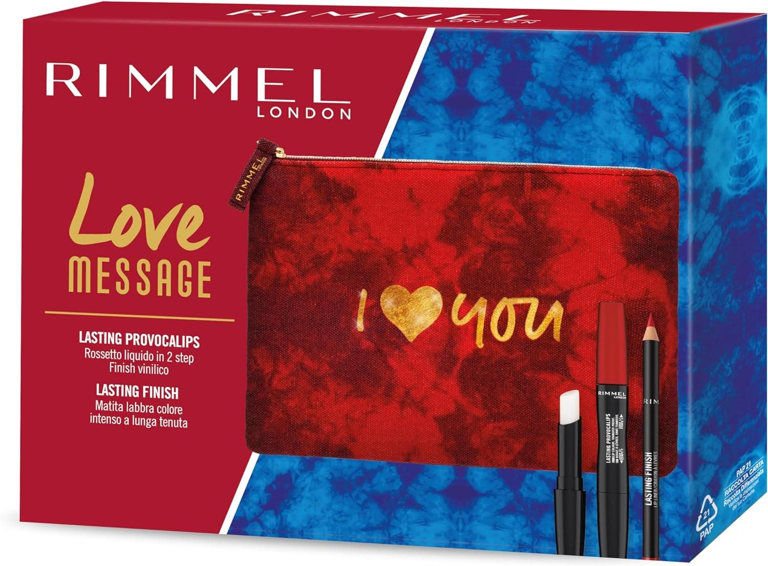 Rimmel Cofanetto Love Message Provocalips Rossetto Liquido + Matita labbra-2