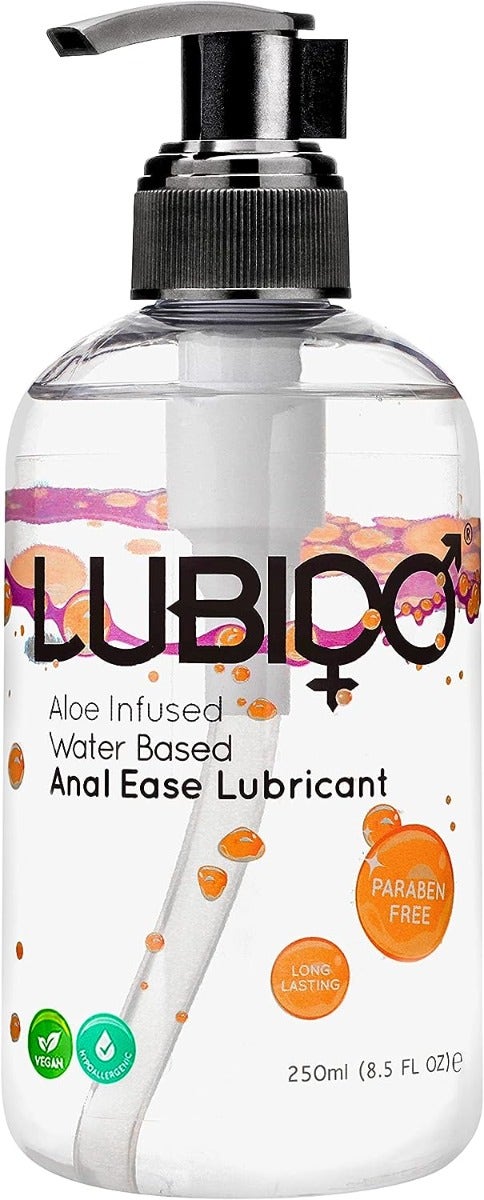 Lubido Lubrificante Anale Antifrizionamento Infuso di Aloe 250ml-4