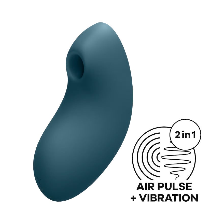Satisfyer Vulva Lover 2 Vibratore Clitoride Blu-6