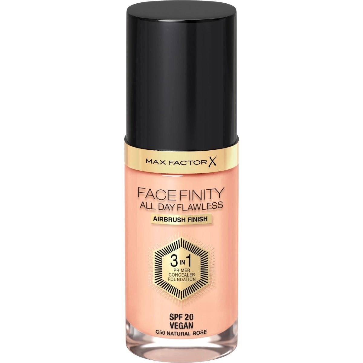 Max Factor Fondotinta Facefinity All Day Flawless 3in1 50 Natural 30ml-3