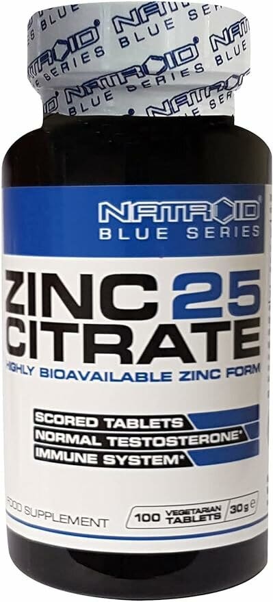 Natroid Zinc 25 Citrate 100 Compresse-1
