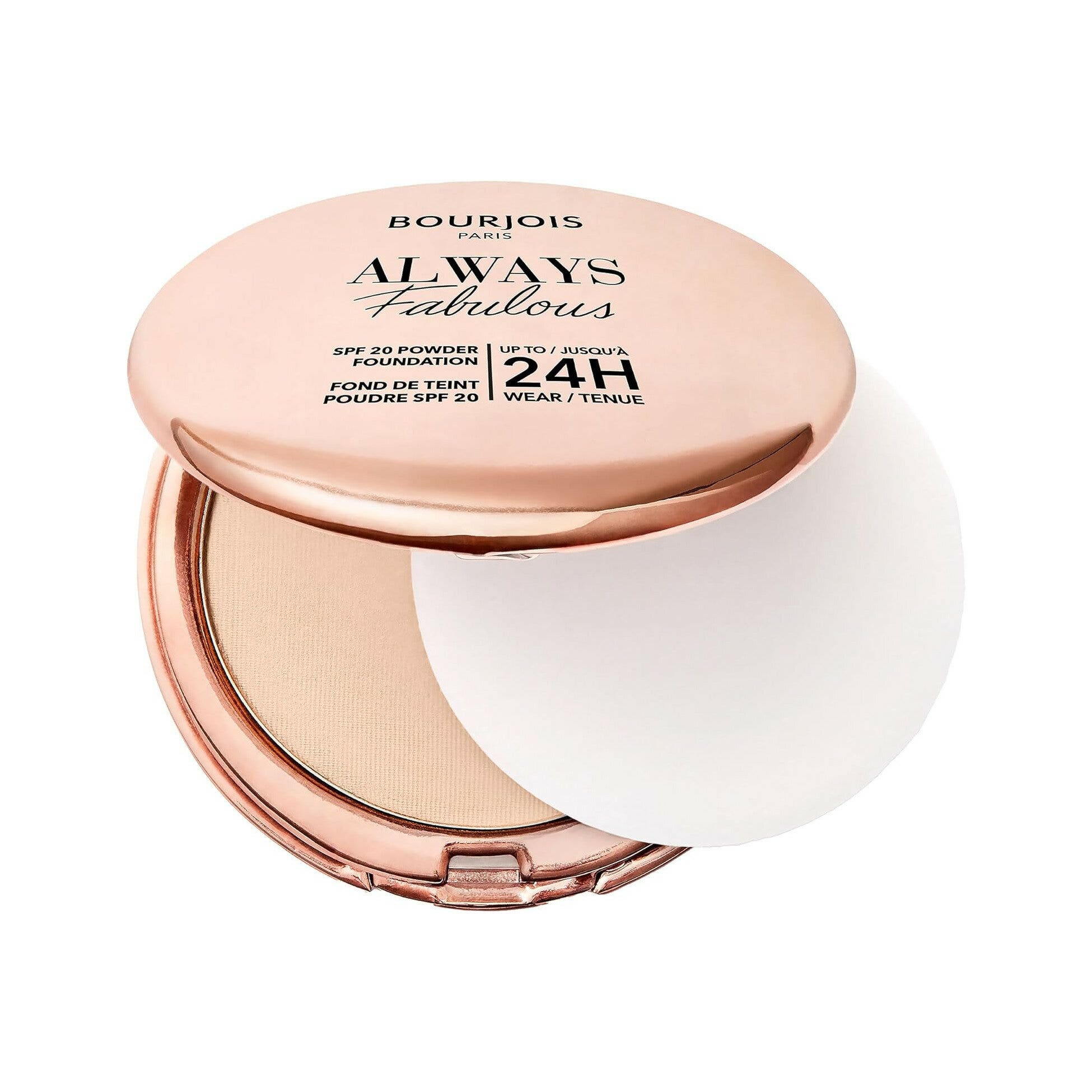 Bourjois Always Fabulous Fondotinta Compatto In Polvere 125 Ivory 7g SPF20-1
