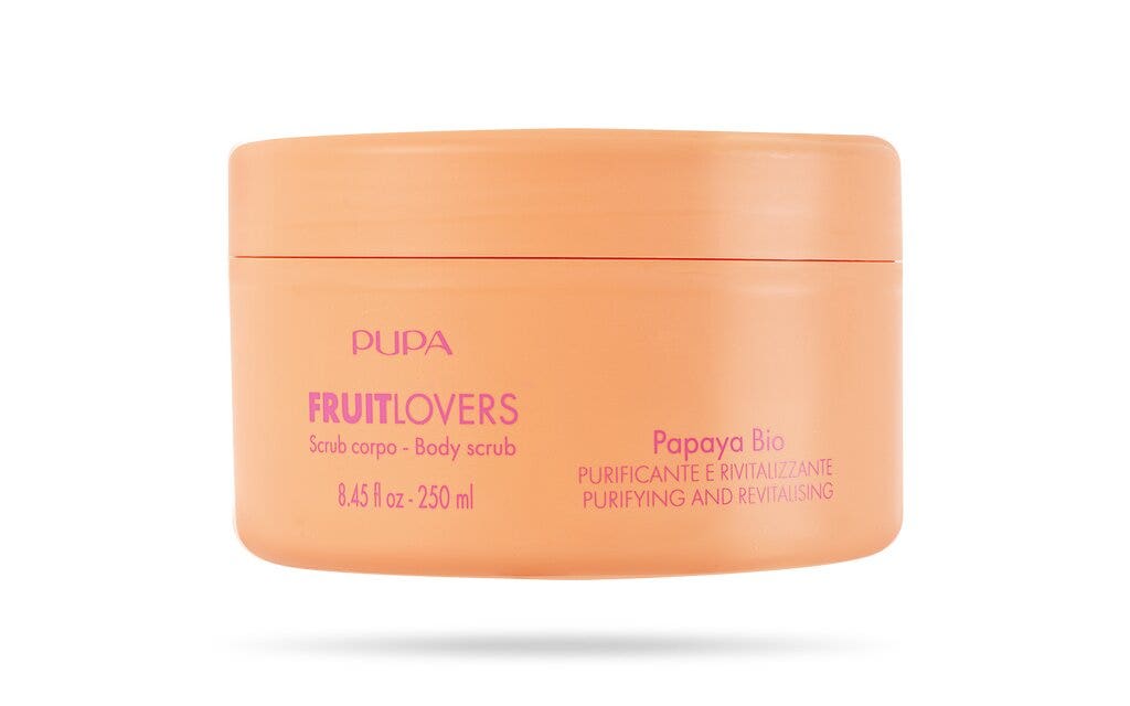 Pupa Fruit Lovers Scrub Corpo 250ml Papaya Bio-1