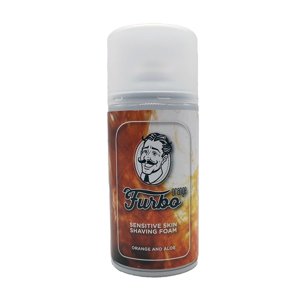 Furbo Vintage Orange Sensitive Skin Shaving Foam 300ml-1