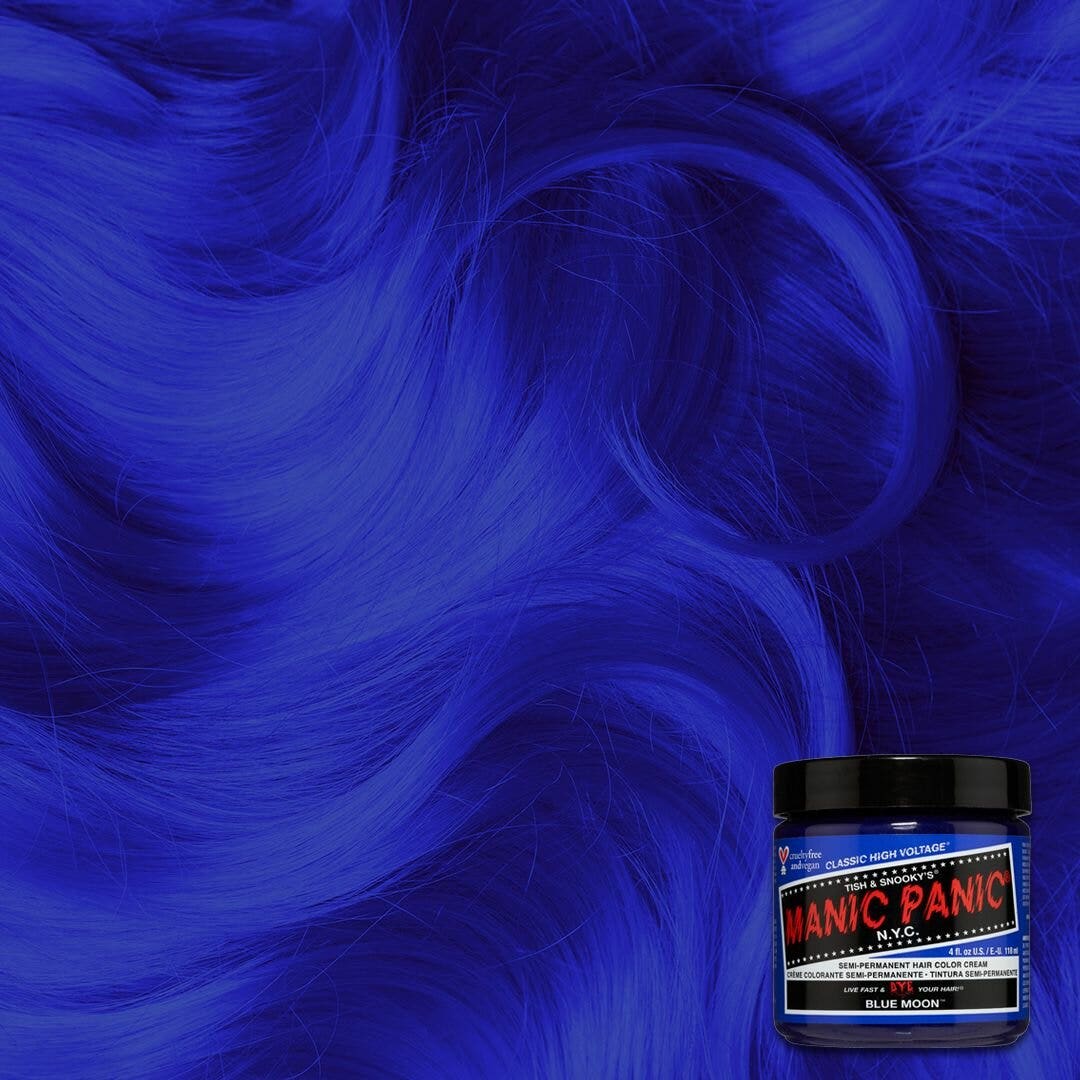 Manic Panic Blue Moon Classic High Voltage Colorazione Semipermanente Per Capelli 118ml-2
