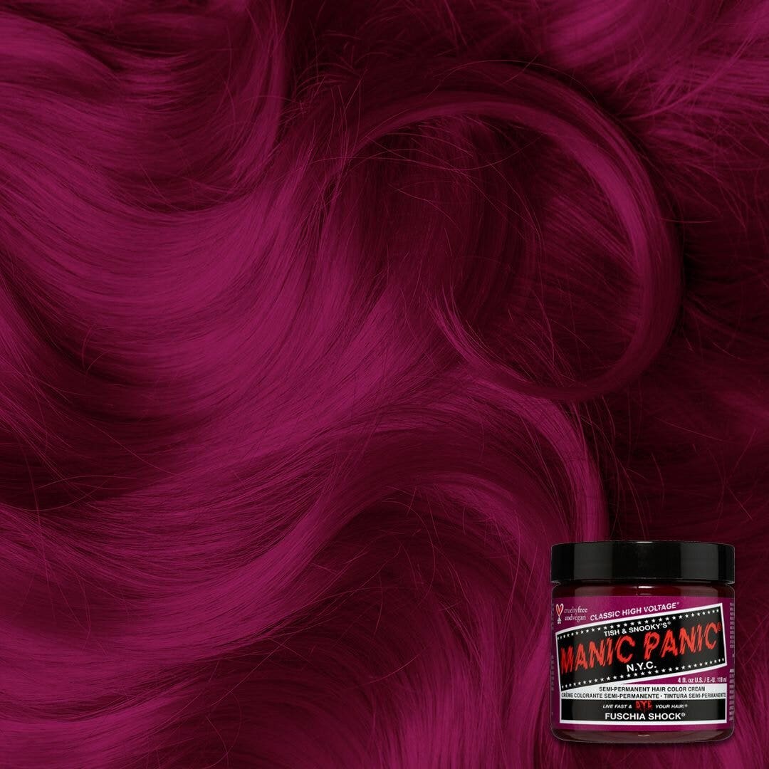 Manic Panic Fuschia Shock Colorazione Semipermanente Classica Per Capelli 118ml-2