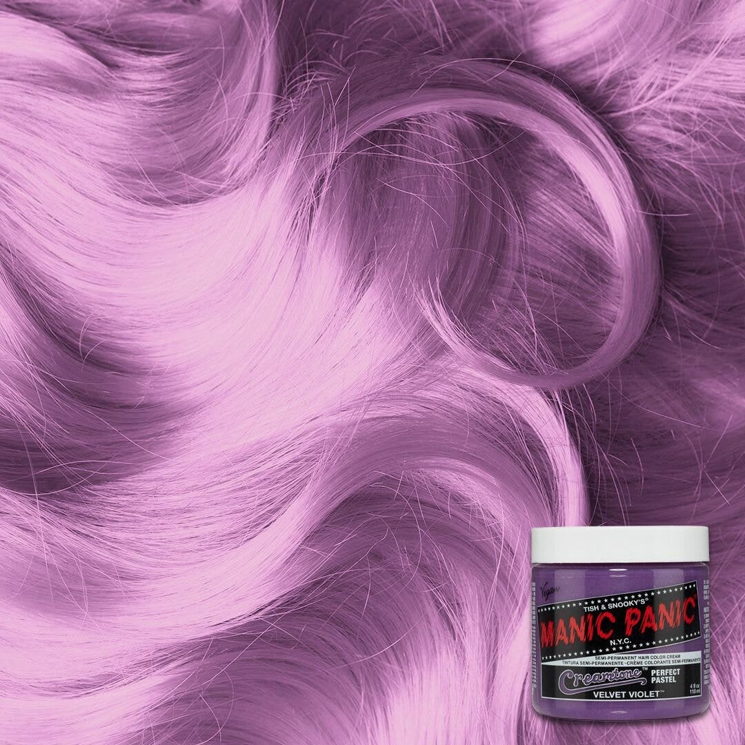 Manic Panic Velvet Violet Creamtone Perfect Pastel Colorazione Semipermanente Per Capelli 118ml-2
