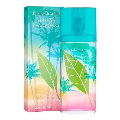 Elizabeth Arden Green Tea Coconut Breeze Eau De Toilette Pour Femme 100ml-1