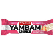 Newtritions Body Attack YamBam Bars Crunch Gusto Cioccolato Bianco Lampone & Vaniglia 55g-1