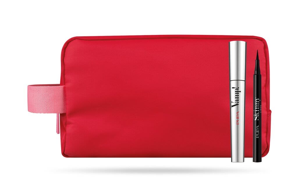 Pupa Kit Vamp! Mascara + Eyeliner Skinny Linner-1