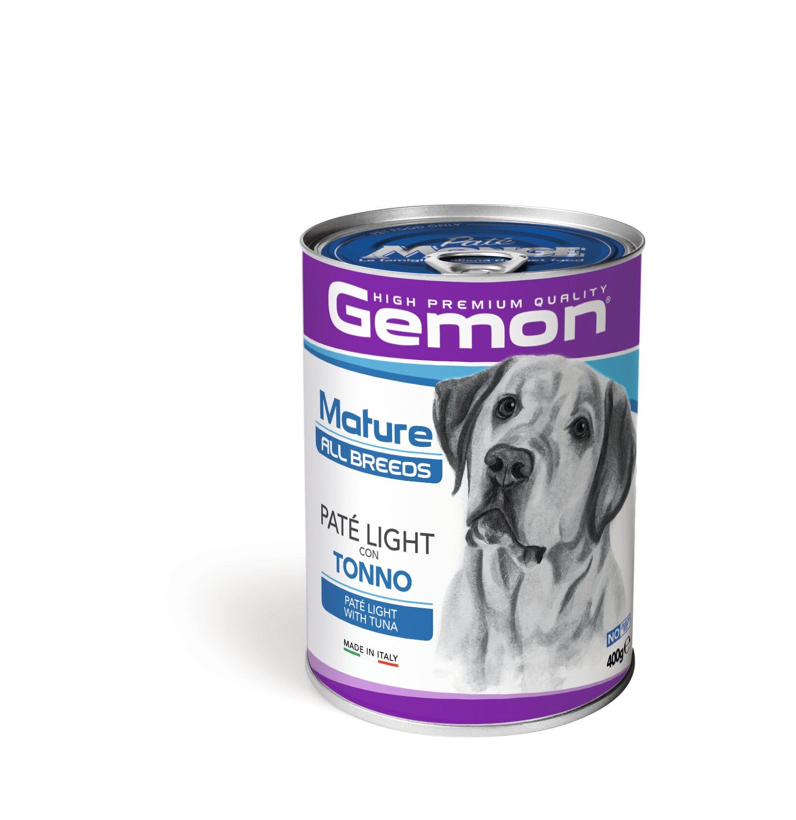 Gemon Paté Light Con Tonno Cibo Umido Cani Adulti Barattolo 400 g-2