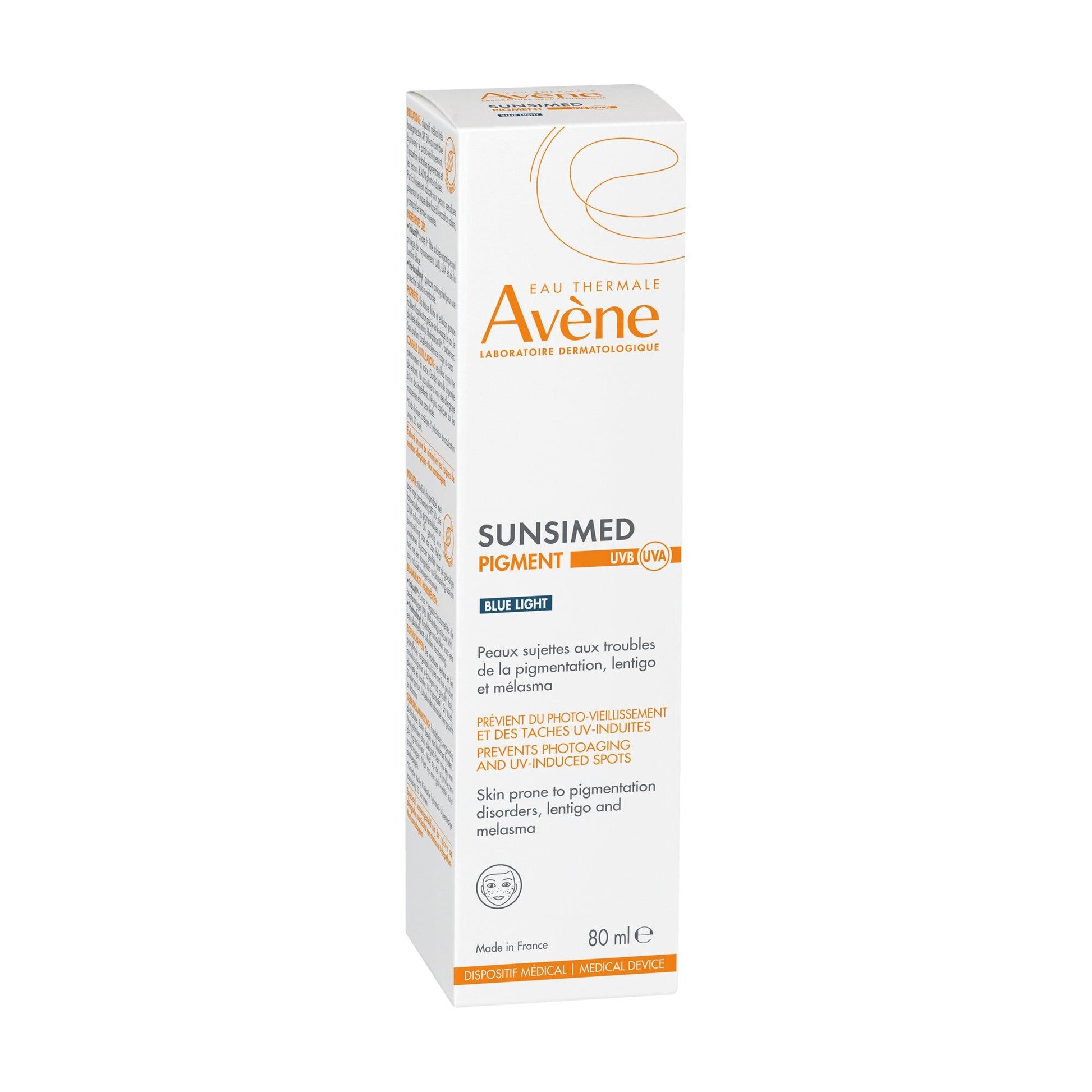 Avene Eau Thermale SunsiMed Pigment  Crema Solare Viso e Corpo 80ml-2