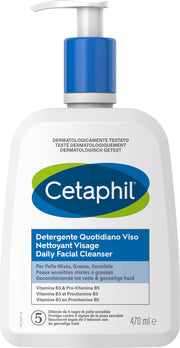 Cetaphil Detergente Quotidiano Viso Pelle Mista Grassa 470ml-1