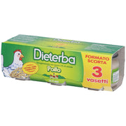 Dieterba Omogeneizzato Con Pollo 3 Pezzi 80g  - 1