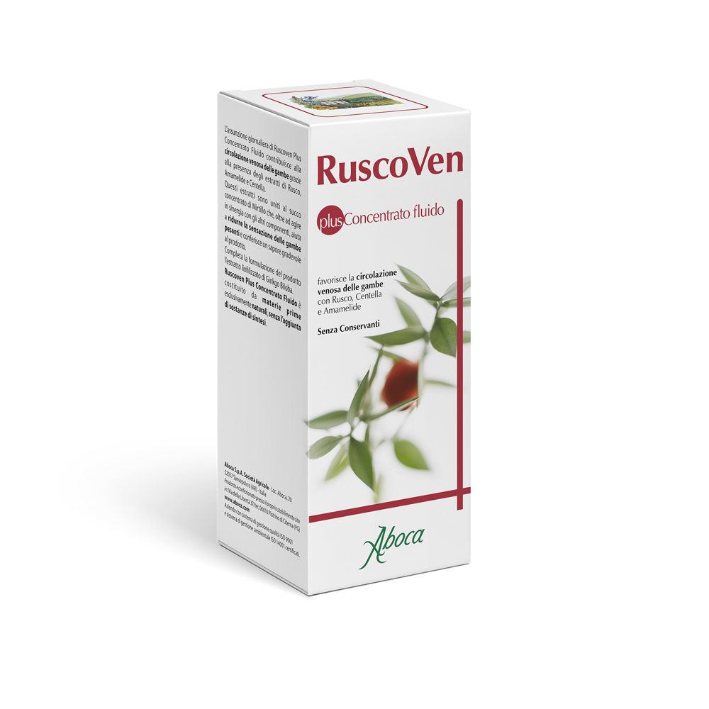 Aboca Ruscoven Plus Concentrato Fluido 200g  - 5