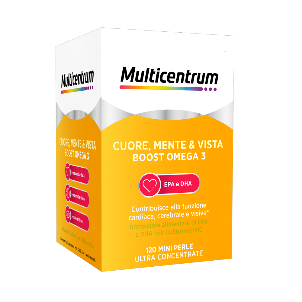 Multicentrum Cuore Mente E Vista Boost Omega3 120 Mini Perle-7