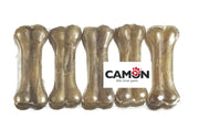 Camon Osso Di Pelle Bovina Per Cani 10cm 4 Pezzi 200g-3