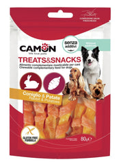 Camon Strips Di Coniglio E Patata Dolce Per Cani 80g 11cm-4