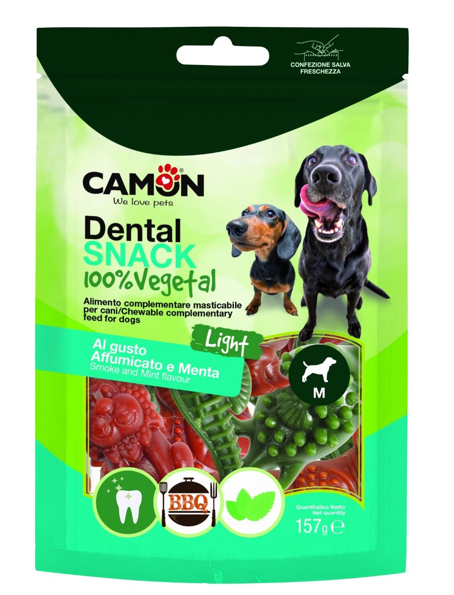 Camon Snack Dentale AnimalVeg Taglia M Due Gusti 157g-1