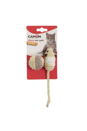 Camon Palla E Topo In Tessuto Per Gatti-3