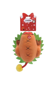 Camon Gioco Tacchino Natalizio in Peluche Con Corda Per Cani-3