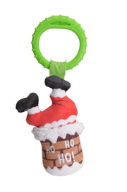 Camon Babbo Natale Nel Camino in Peluche E Tpr Per Cani 35cm-2
