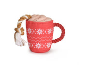 Camon Gioco Tazza Natalizia in Peluche Con Squeaker Per Cani-2