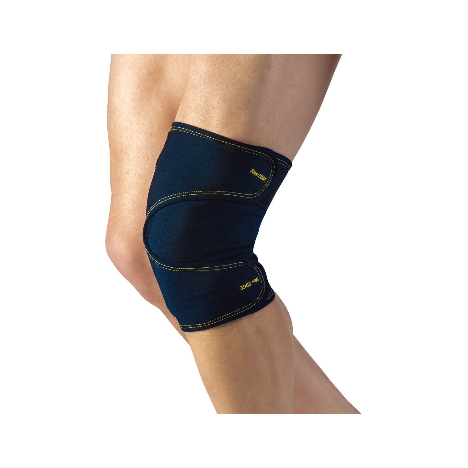 Pavis New Edge Ginocchiera Elastica Contenitiva Colore Blu Taglia Regular Cod.020-1