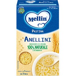 Mellin Pasta Anellini 500g 5Mesi+  - 1