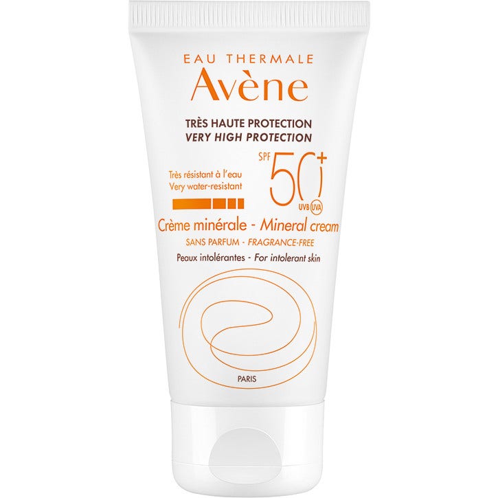 Eau Thermale Avene Protezione Solare Crema Schermo Minerale SPF50+ 50ml  - 4