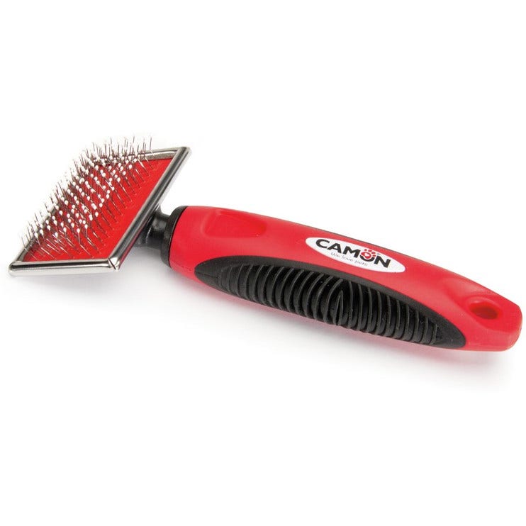 Camon Cardatore Con Denti In Acciaio Punte Arrotondate 12x5,5cm  - 1