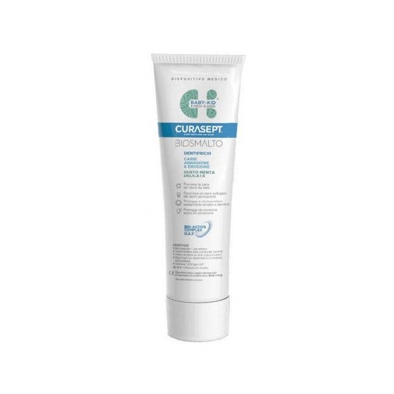 Curasept Dentifricio Biosmalto Baby Kid Menta 50ml-2