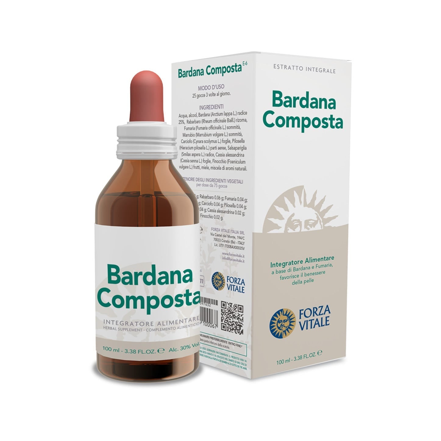 Bardana Composta Gocce 100ml  - 3