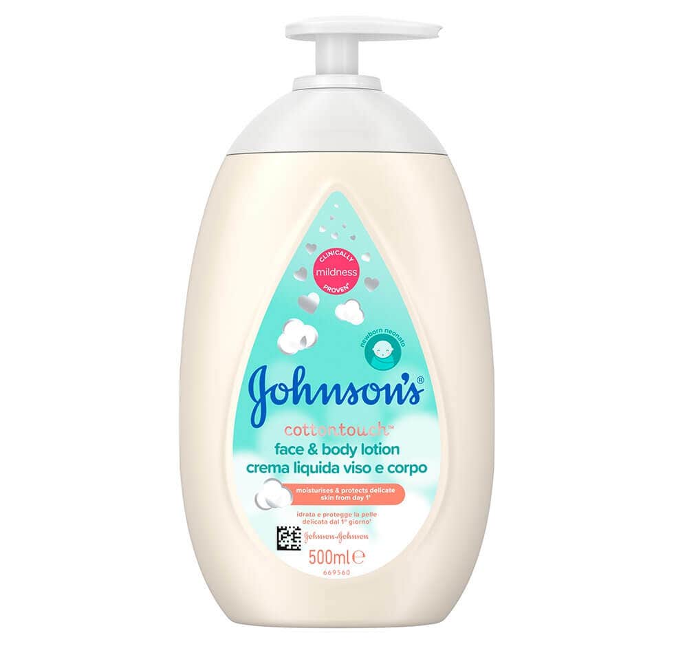 Johnson’s Baby Cottontouch Crema Liquida Viso E Corpo 500ml-2