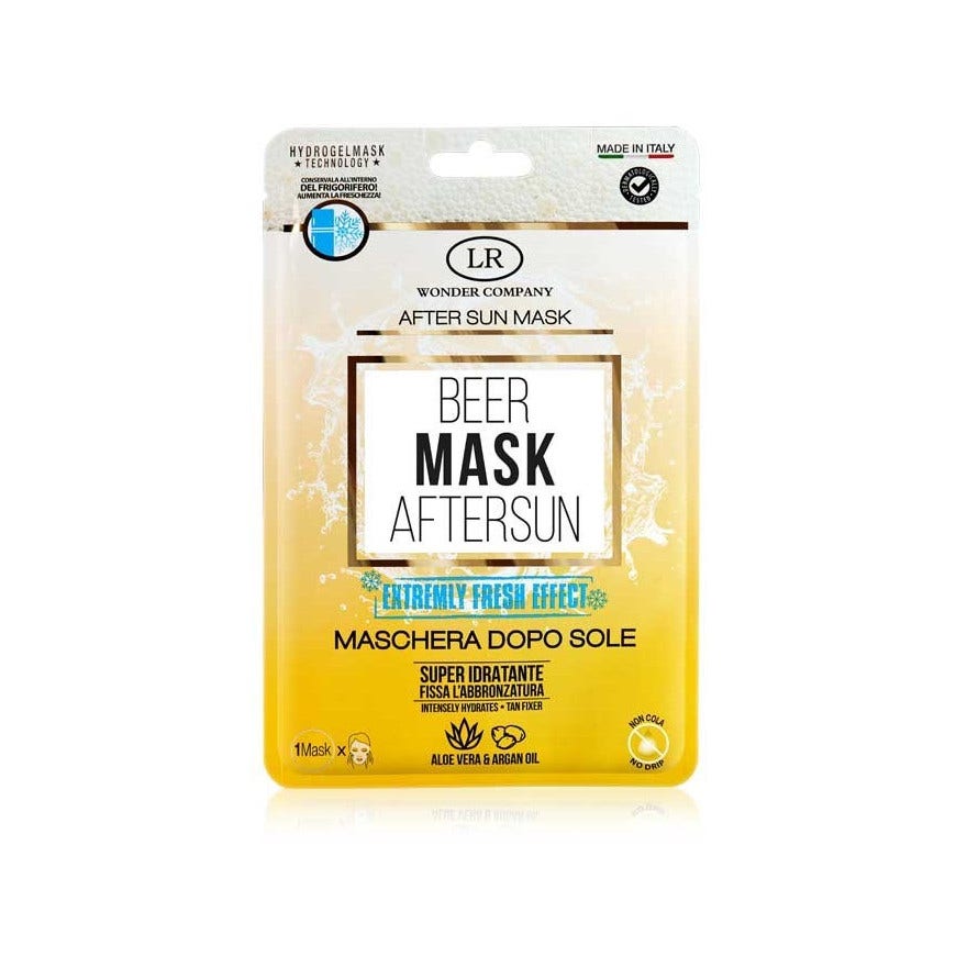 LR Wonder Company Beer Maschera Monodose Doposole   - 1