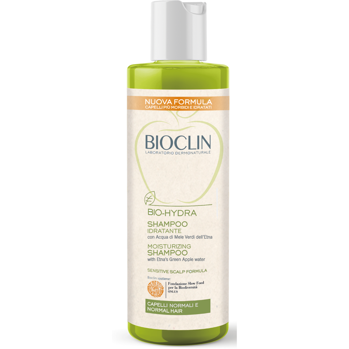 Bioclin Bio Hydra Shampoo Idratante Acqua Di Mele 400ml-2