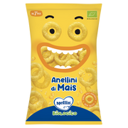 Mellin Snack Bio Anellini Di Mais 15g 7Mesi+  - 1