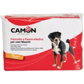 Camon Pannolini A Fascia Cani Maschi Misura 1-1