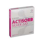 Medicazione In Carbone Attivo Actisorb Silver 220 10,5x10,5 10 Pezzi  - 1