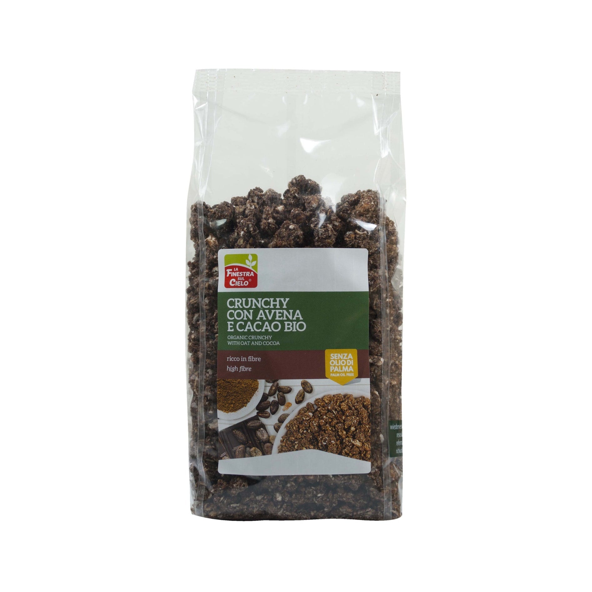 Crunchy Avena Cacao Bio 375g  - 2