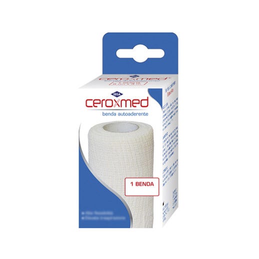 Benda Elastica Ceroxmed Autoaderente 10x400cm 1 Pezzo  - 2