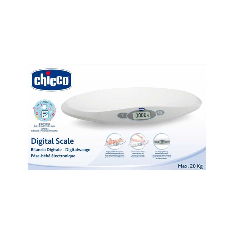 Chicco Bilancia Elettronica Digital Scale-5