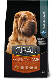CIBAU SENSITIVE LAMB M&MAX2,5K-2