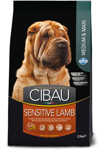 CIBAU SENSITIVE LAMB M&MAX2,5K-2
