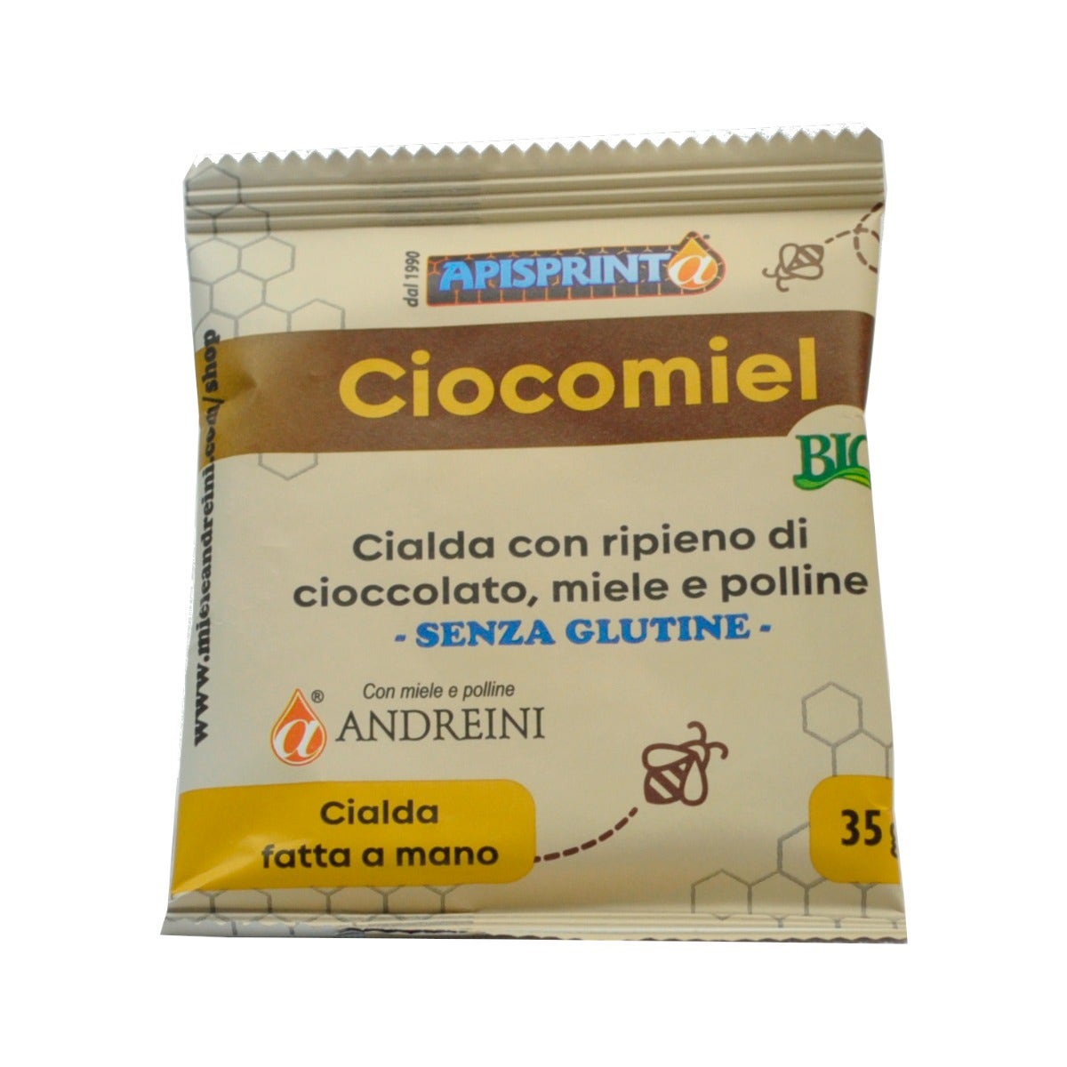 Apisprint Ciocomiel Cialda Bio Senza Glutine 35g-2
