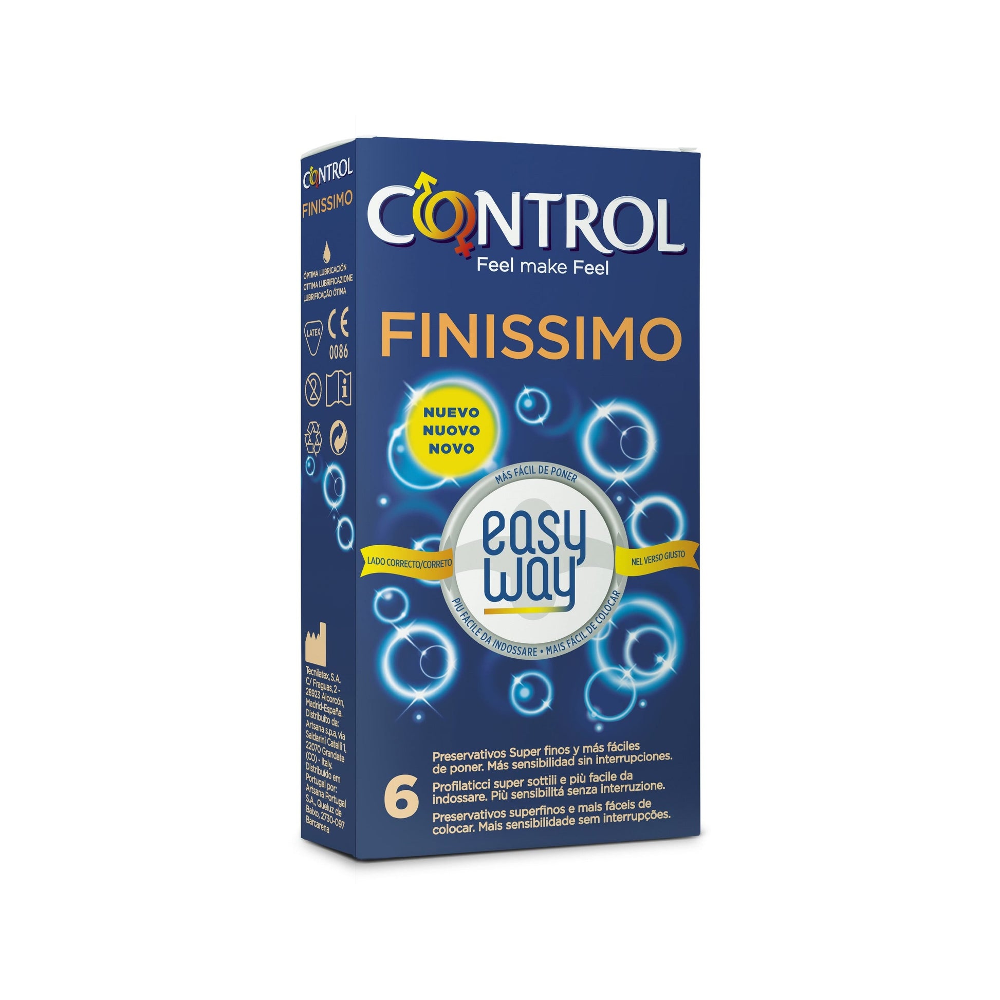Control Profilattico Finissimo Original Easy Way 6 Pezzi-3